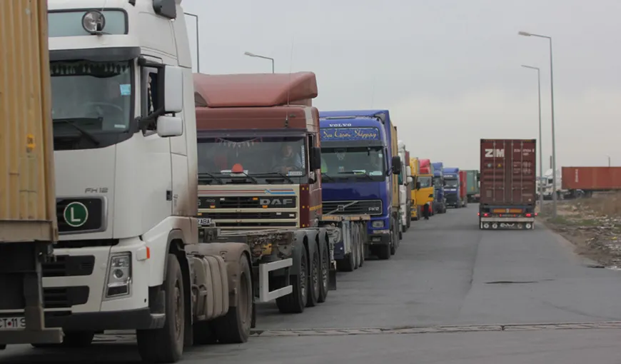 Transportatorii din România, aşteptaţi să protesteze pe 10 ianuarie la Parlamentul European