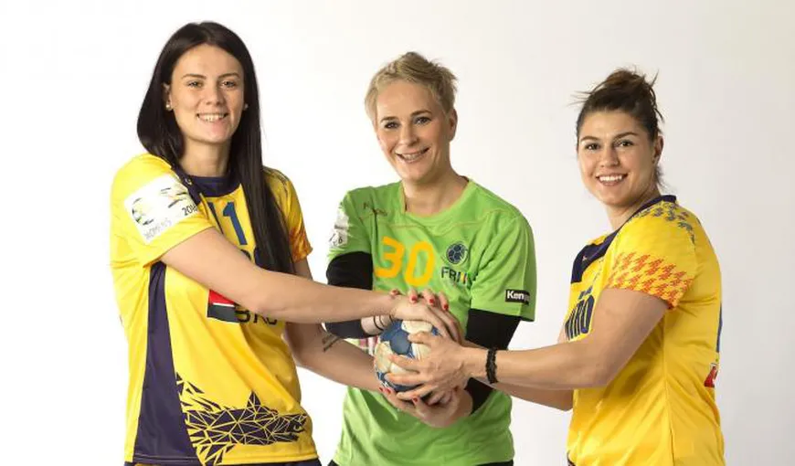 LUPUL DACIC, pe tricoul României la CE de handbal feminin din Suedia FOTO