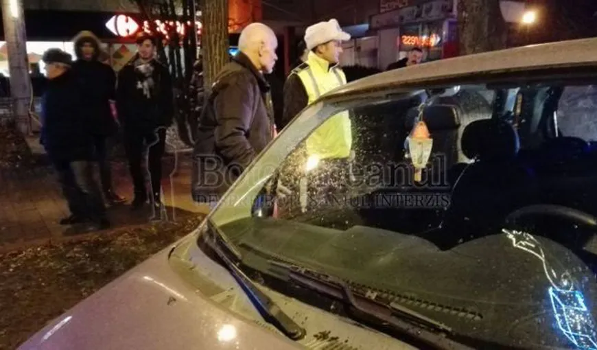 Accident în lanţ în judeţul Botoşani. Trei maşini au fost avariate din cauza unui şofer băut