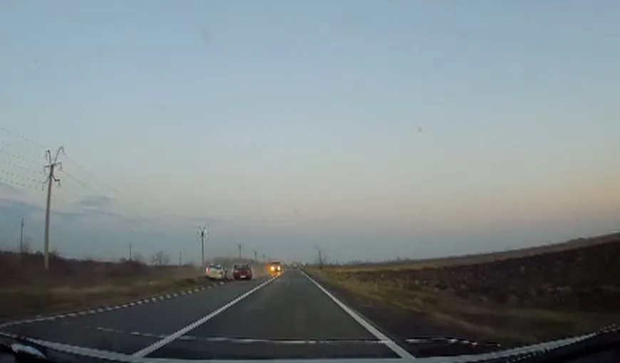 ACCIDENT MORTAL în Prahova. Un şofer a murit, după ce un altul a intrat pe contrasens şi l-a lovit în plin VIDEO