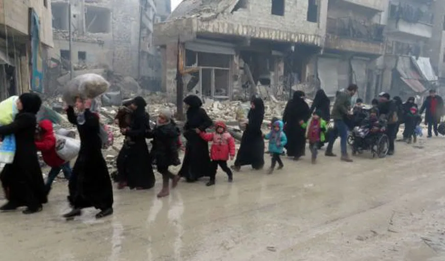 Catastrofă umanitară, femei şi copii au fost masacraţi la Alep. Forţele prosiriene au executat 82 de civili