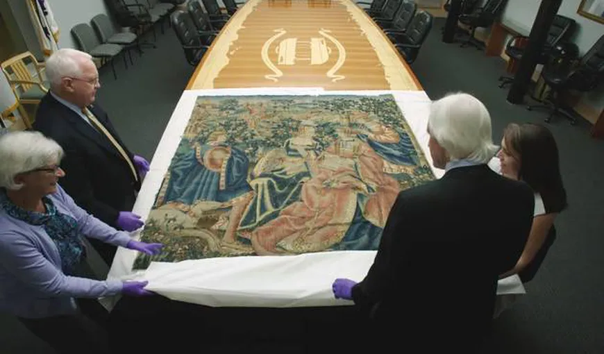 O tapiserie din reşedinţa montană a lui Hitler a fost returnată Germaniei