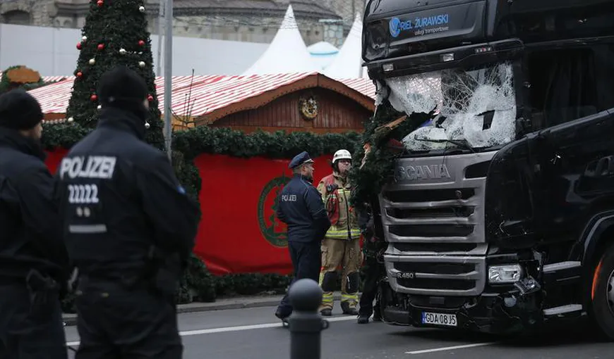 Statul Islamic a revendicat atentatul cu camion dintr-o piaţă de Crăciun din Berlin