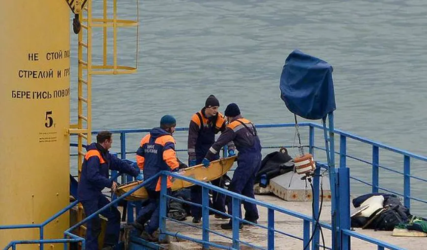 Corpul pilotului avionului prăbuşit în Marea Neagră şi alte 70 de fragmente de cadavre au fost recuperate