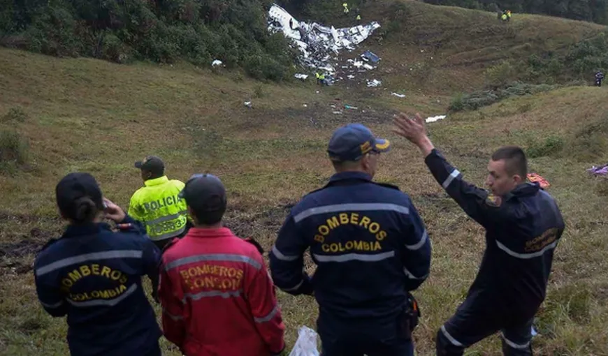 Noi informaţii despre avionul prăbuşit în Columbia. Aeronava nu avea combustibil în momentul impactului