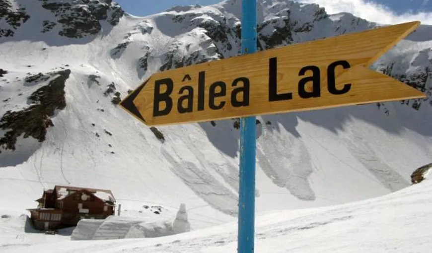 Cel mai gros strat de zăpadă din România: 137 de centimetri, la Bâlea Lac