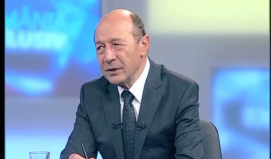 Traian Băsescu: Şi eu primesc zilnic ameninţări, dar nu fac caz de asta