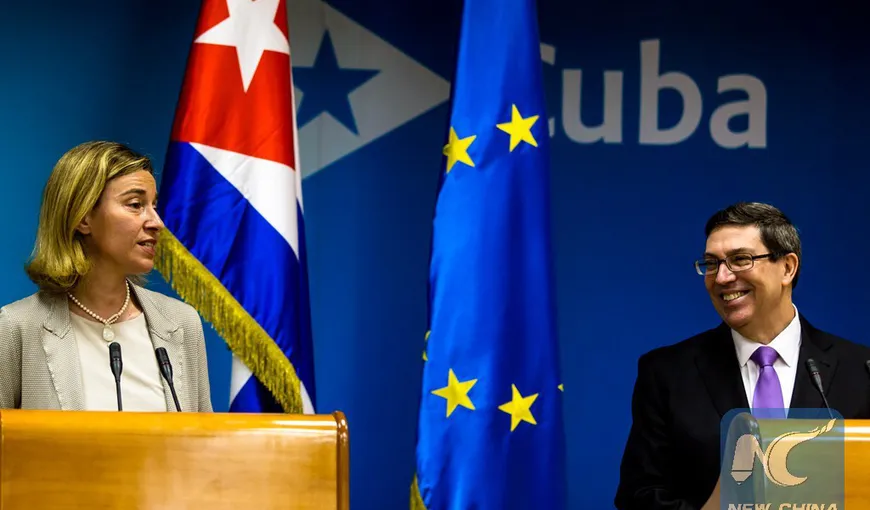 UE şi Cuba, acord de normalizare a relaţiilor bilaterale