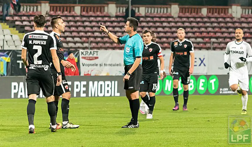 Dinamo a fost surclasată la Mediaş, scor 0-4, Gazul urcă pe podium. Rezultatele şi clasamentul Ligii 1