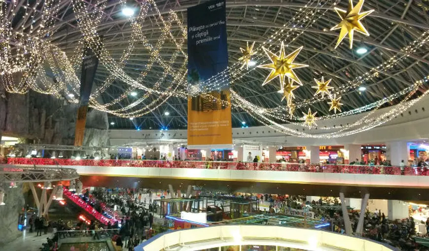 PROGRAM MALL în prima zi a anului 2017. Ce mall-uri sunt DESCHISE în Bucureşti pe 1 ianuarie 2017