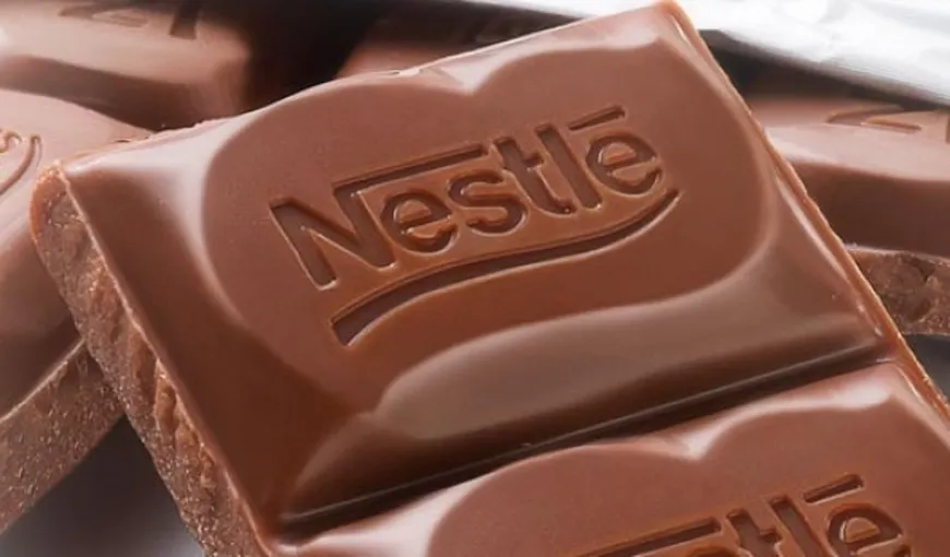 Nestle anunţă că a descoperit o metodă prin care va reduce zahărul din ciocolată cu 40 la sută