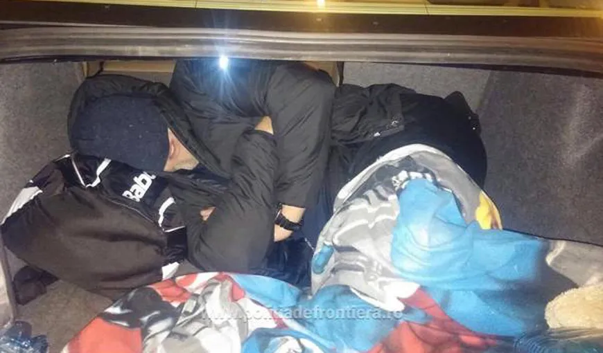 Cetăţean rus urmărit internaţional, prins în timp ce încerca să treacă graniţa într-un portbagaj