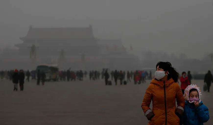 Beijing: Prima alertă de COD ROŞU de poluare severă