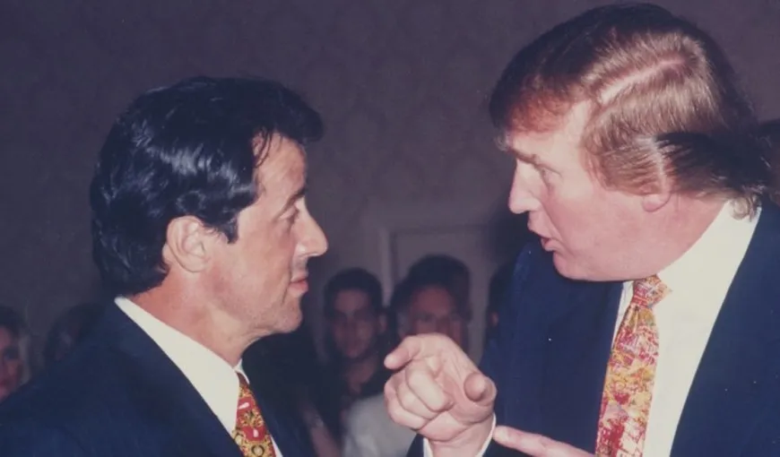 Donald Trump vrea să îi dea lui Sylvester Stallone o funcţie-cheie în administraţia sa prezidenţială