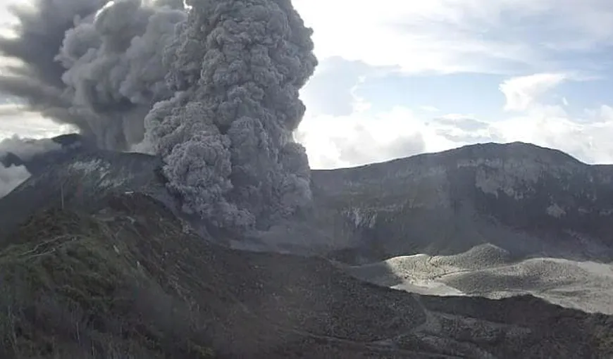 Vulcanul Turrialba își intensifică activitatea în ajunul Anului Nou