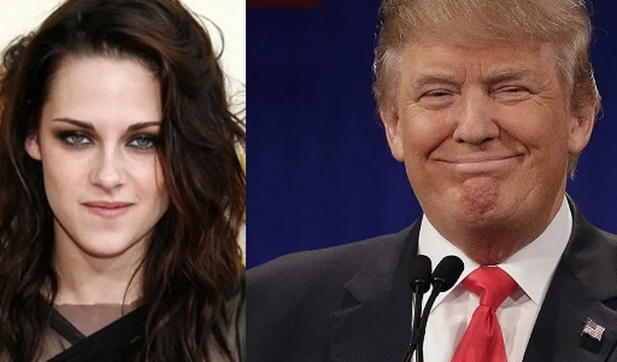 Actriţa din trilogia „Amurg”, Kristen Stewart, despre Donald Trump: Era obsedat de mine