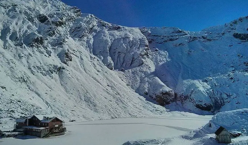 RISC MARE de avalanşă la Bâlea Lac, unde e cel mai mare strat de zăpadă din ţară