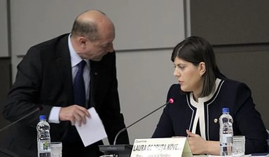 Max Bălăşescu dezvăluie cum a fost numită Laura Codruţa Kovesi în fruntea procurorilor. Reacţia lui Traian Băsescu VIDEO