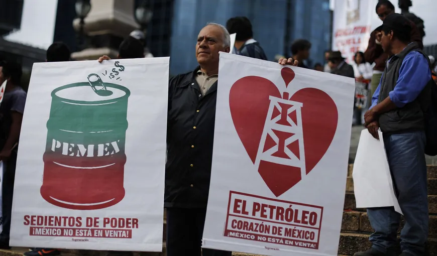 Mexicanii protestează vehement din cauza majorării preţului benzinei