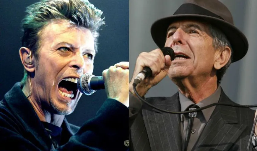 David Bowie şi Leonard Cohen, nominalizaţi postum la Brit Awards 2017. LISTA NOMINALIZĂRILOR