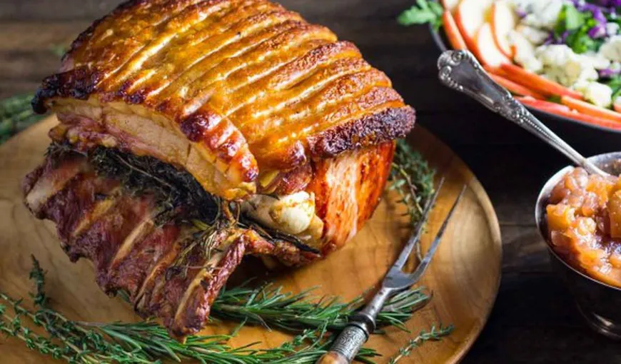 Reţete culinare: Coaste de porc cu cimbru
