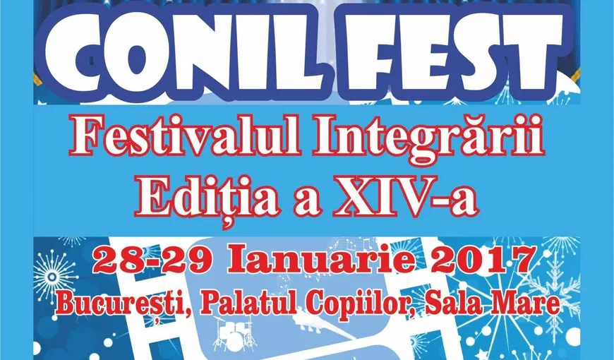 Începe CONIL Fest – Festivalul Integrării, la Bucureşti