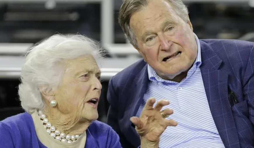 Fostul preşedinte al SUA, George H.W. Bush, la terapie intensivă. Soţia lui a fost şi ea internată în acelaşi spital