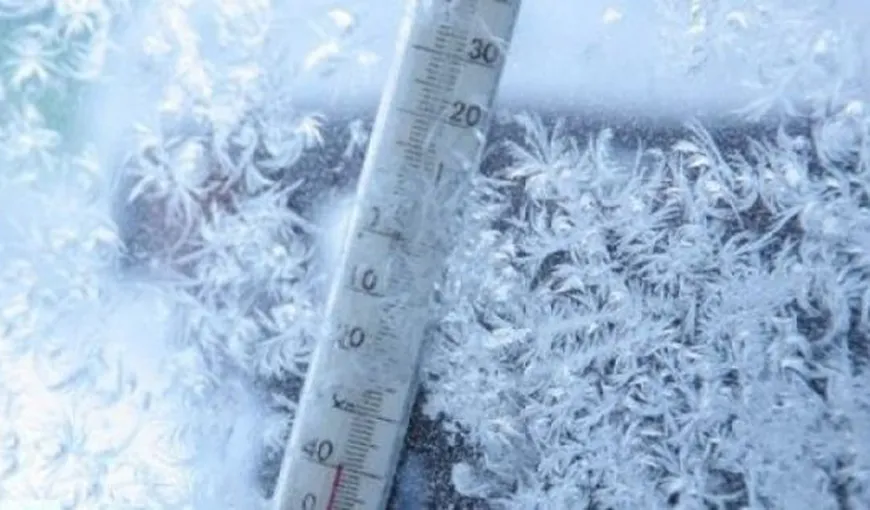 Zile geroase România. UNDE se înregistrează cele mai mici temperaturi din ţară. S-au resimţit şi minus 34 de grade Celsius