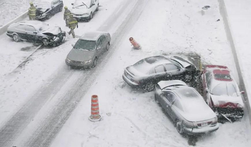 Zăpada şi îngheţul au produs numeroase accidente în mai multe zone ale Germaniei