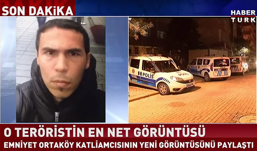 Poliţia turcă a publicat primele imagini cu ucigaşul de la Clubul Reina VIDEO