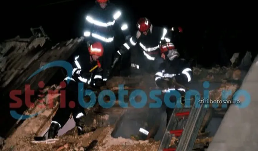 Incendiu de proporţii în Botoşani. Un bărbat a ajuns de urgenţă la spital