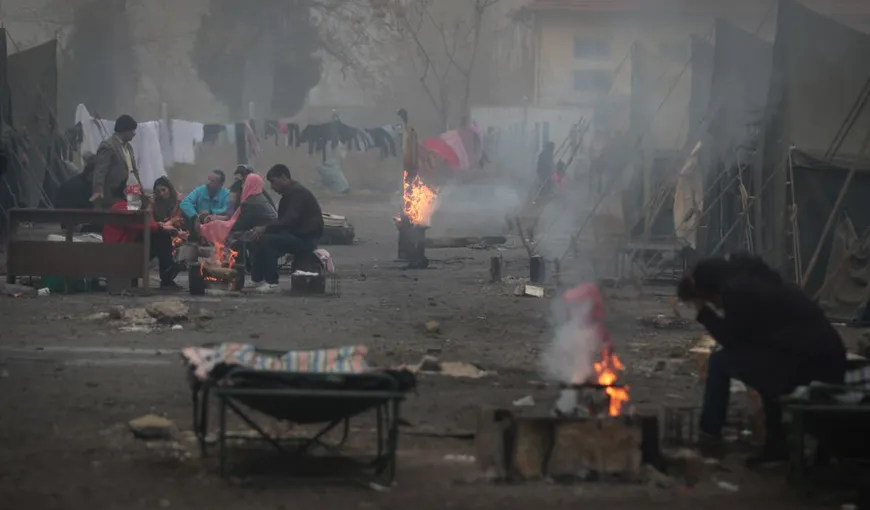Incendiu în cea mai mare tabără de refugiaţi din Bulgaria