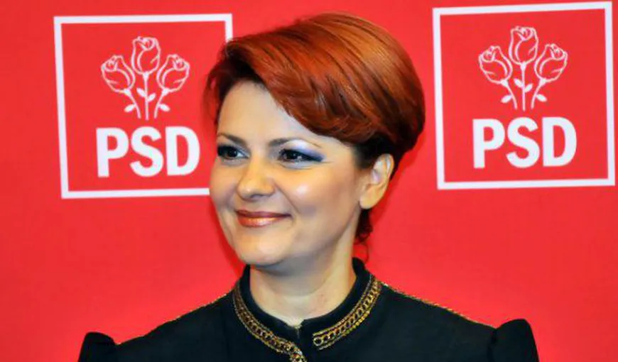 Lia Olguţa Vasilescu, noul ministru al Muncii şi Justiţiei Sociale, şi-a dat demisia din funcţia de primar al Craiovei