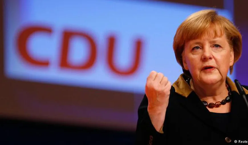 Angela Merkel mai vrea un mandat de 2 ani la conducerea Uniuniii Creştin-Democrate. Nu are contracandidat