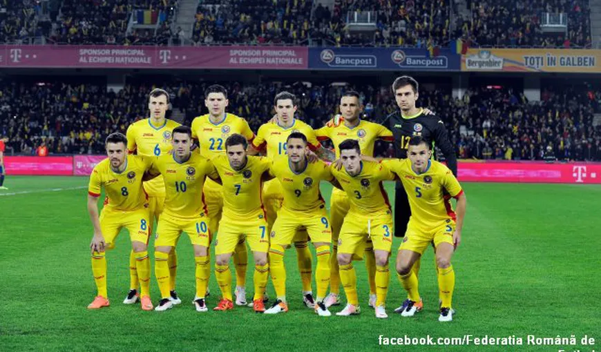 Naţionala de României a urcat un loc în clasamentul FIFA. A fost publicată ierarhia lunii ianuarie