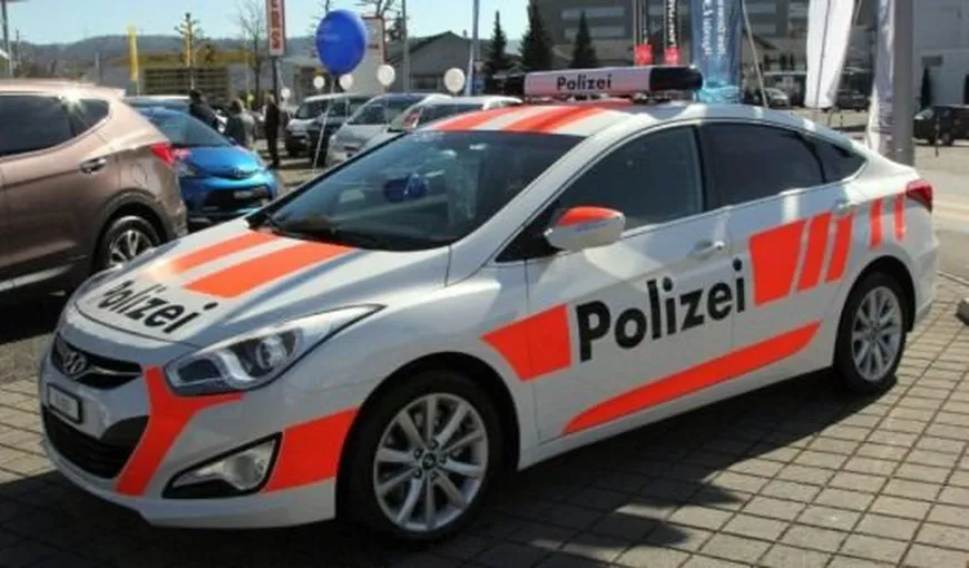 Atac armat în Elveţia: Doi poliţişti au fost răniţi. Agresorul a dispărut