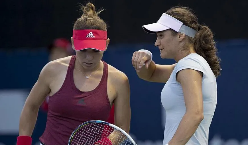 Simona Halep şi Monica Niculescu au fost eliminate în primul tur al probei de dublu, la Shenzhen
