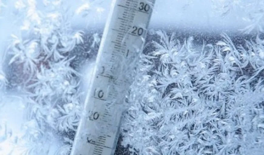 Cea mai scăzută temperatură din ţară a fost înregistrată la Miercurea Ciuc: minus 23 de grade