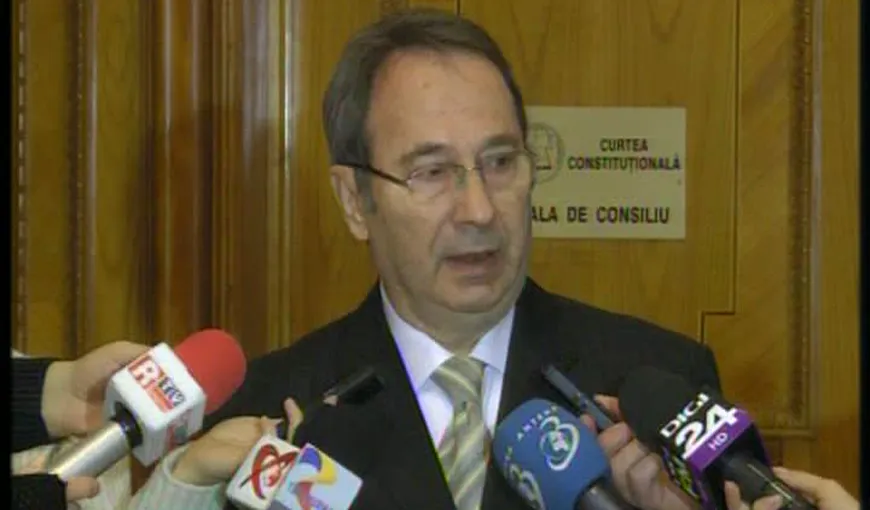 Valer Dorneanu: Curtea Constituţională a României va dezbate miercuri sau joi speţa privind OUG 13