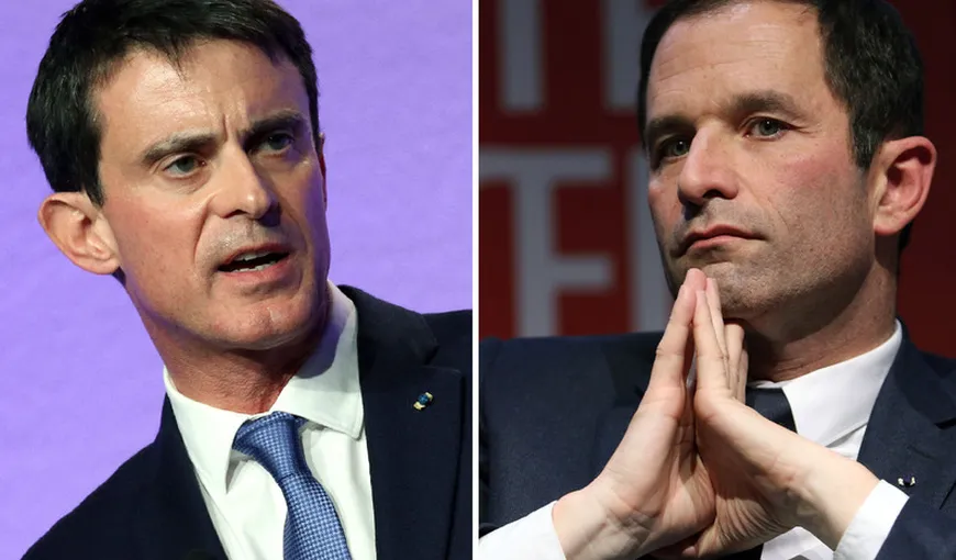 Stânga franceză îşi alege candidatul la prezidenţiale. În cursă sunt Manuel Valls şi Benoît Hamon