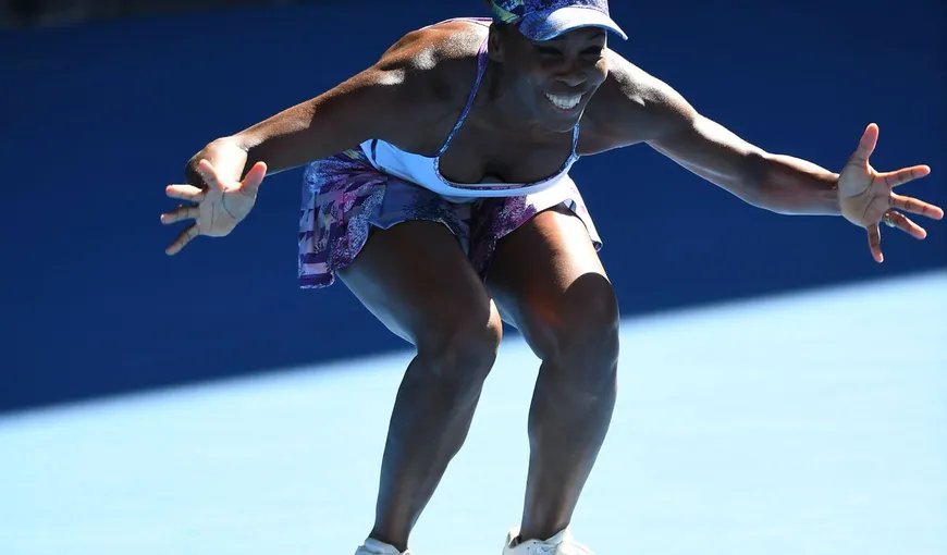 AUSTRALIAN OPEN 2017. Venus Williams revine după 14 ani în finală la Melbourne VIDEO