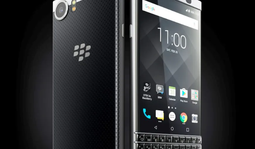 BlackBerry lansează KeyOne, un nou smartphone cu tastatură fizică