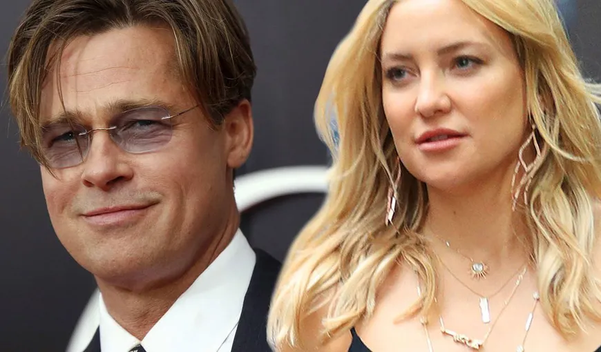 Anunţ surpriză la Hollywood, Brad Pitt și Kate Hudson sunt împreună. Anunţul a fost făcut de mama actriţei