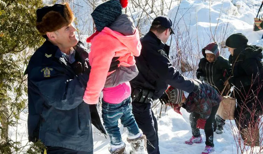 Canada va continua să primească solicitanţi de azil care trec ilegal frontiera