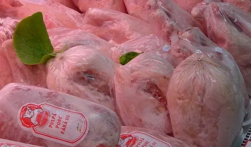 ANSVSA: Peste 6 tone de carne congelată, confiscate. Amenzi de 245.000 de lei