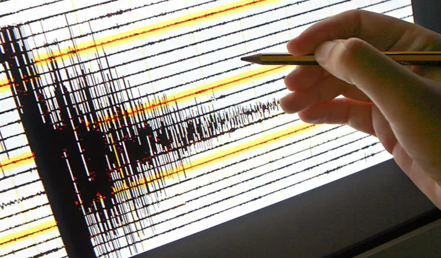 Cutremur în Vrancea, miercuri la prânz. A fost cel mai mare din ultimele două săptămâni