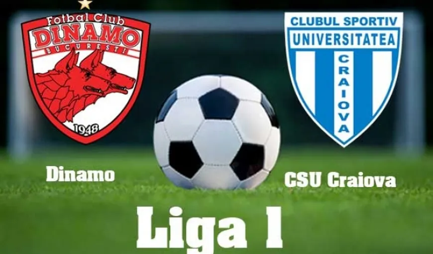 DINAMO-CSU CRAIOVA: 2-1. Bătaie dură pentru play-off