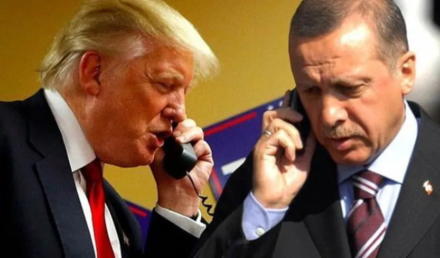 Erdogan şi Trump au convenit ca Turcia şi SUA să acţioneze împreună împotriva Statului Islamic din Siria