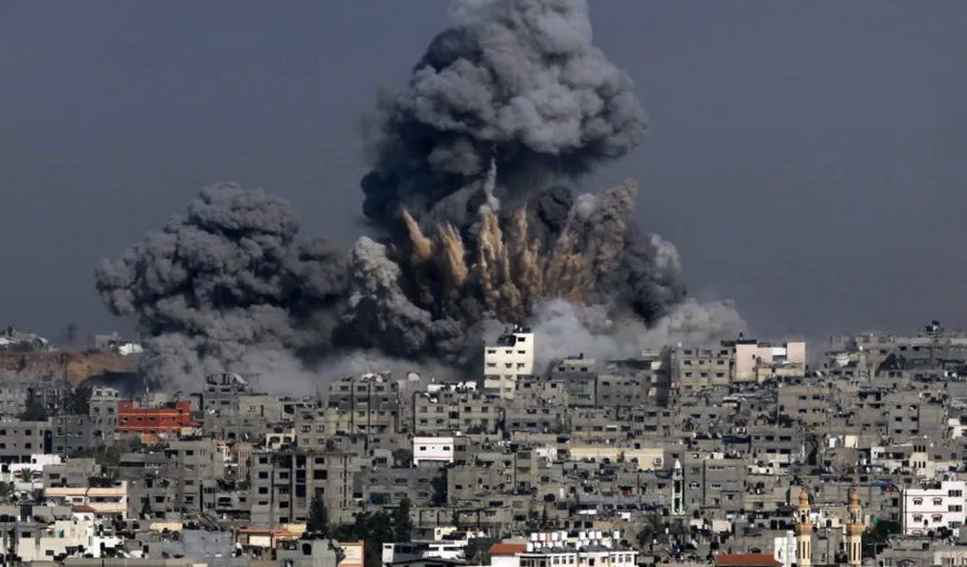 Israelul a atacat poziţii Hamas din Fâşia Gaza, în replică la un atac cu rachetă