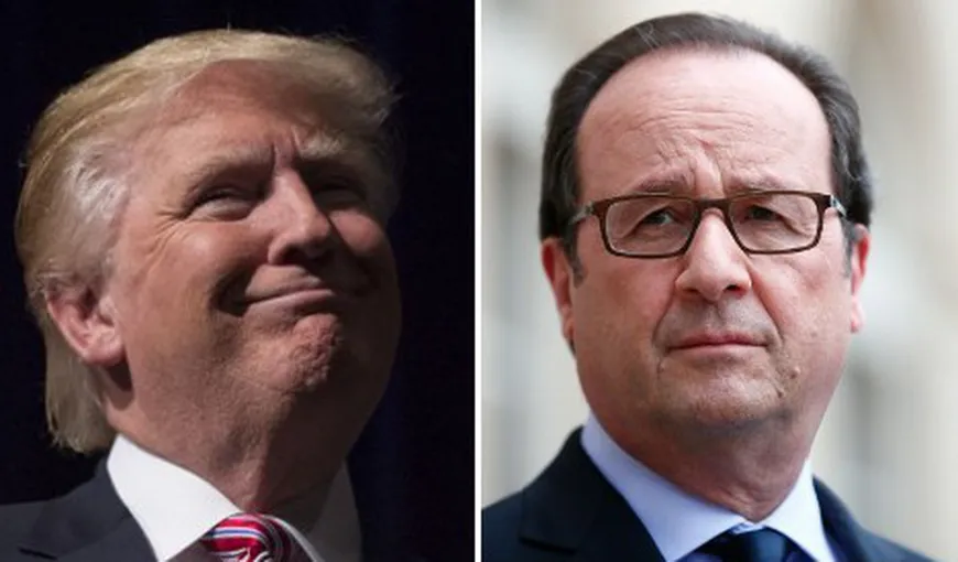 Trump l-a ofensat pe Hollande: „Parisul nu mai este Paris”… Preşedintele Franţei i-a dat replica usturătoare